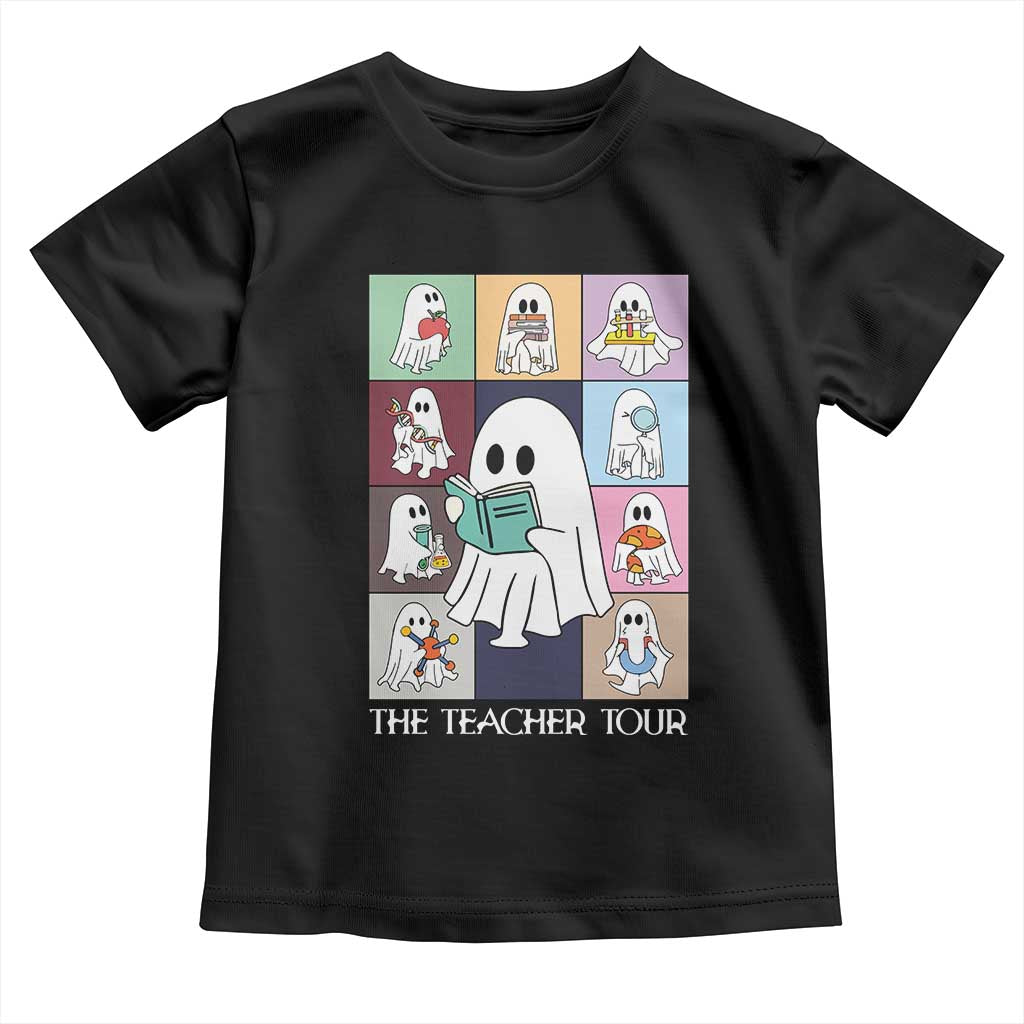 Science Teacher Halloween Baby Shirt Spooky Teacher Era TS09 Black Print Your Wear