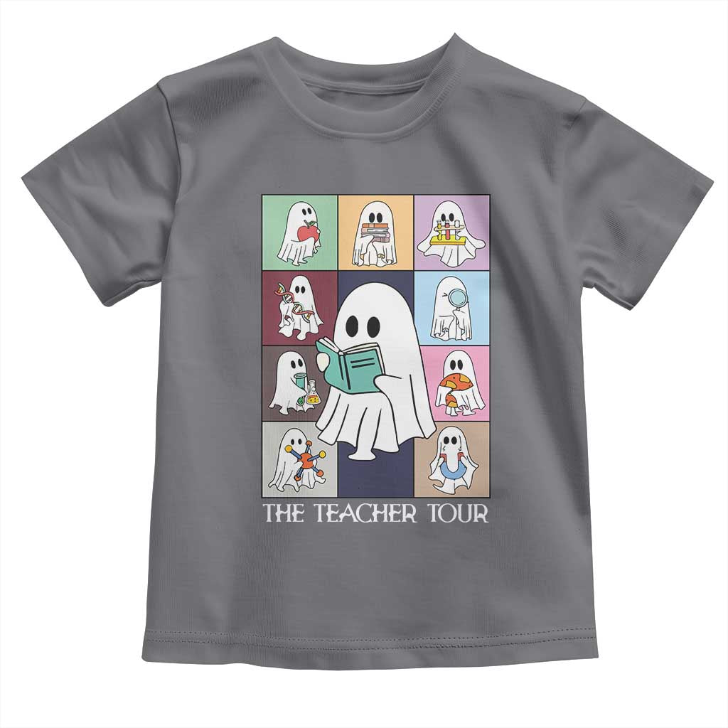 Science Teacher Halloween Baby Shirt Spooky Teacher Era TS09 Charcoal Print Your Wear