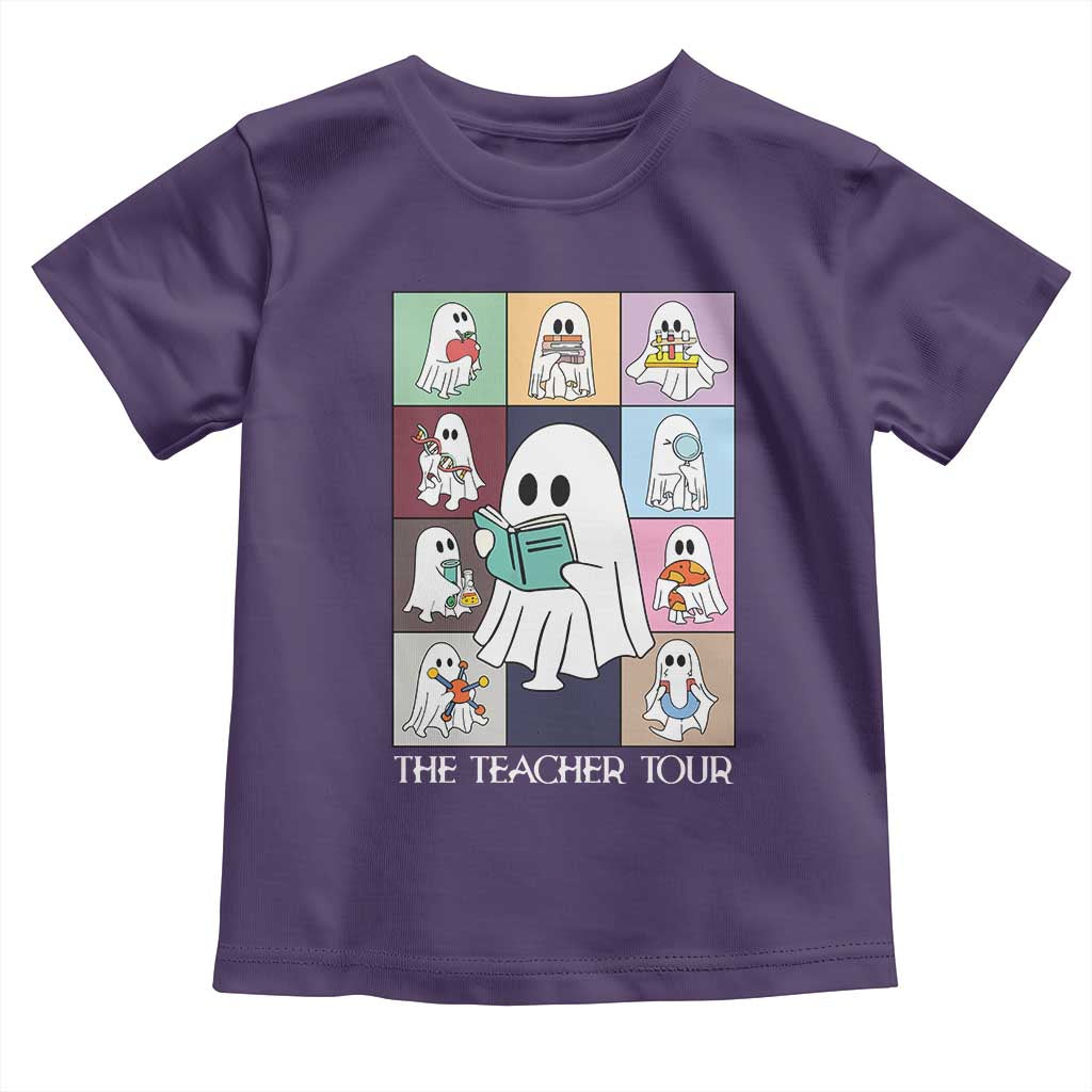 Science Teacher Halloween Baby Shirt Spooky Teacher Era TS09 Purple Print Your Wear