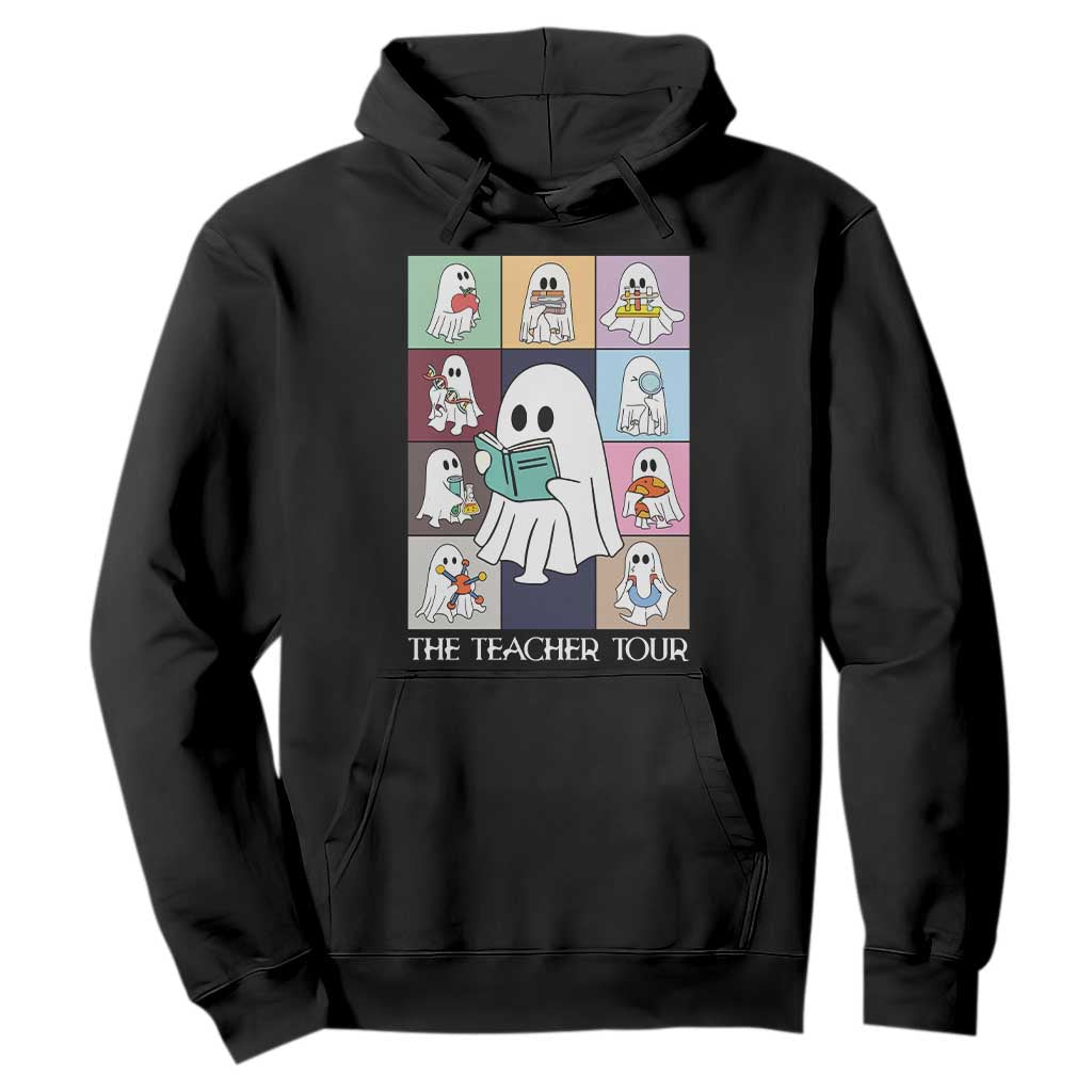 Science Teacher Halloween Hoodie Spooky Teacher Era TS09 Black Print Your Wear