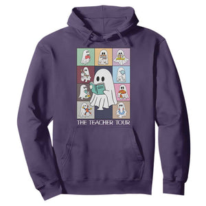 Science Teacher Halloween Hoodie Spooky Teacher Era TS09 Purple Print Your Wear