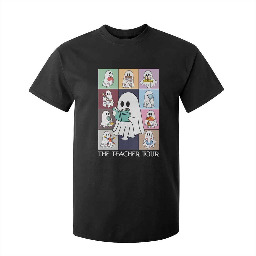 Science Teacher Halloween T Shirt For Kid Spooky Teacher Era TS09 Black Print Your Wear