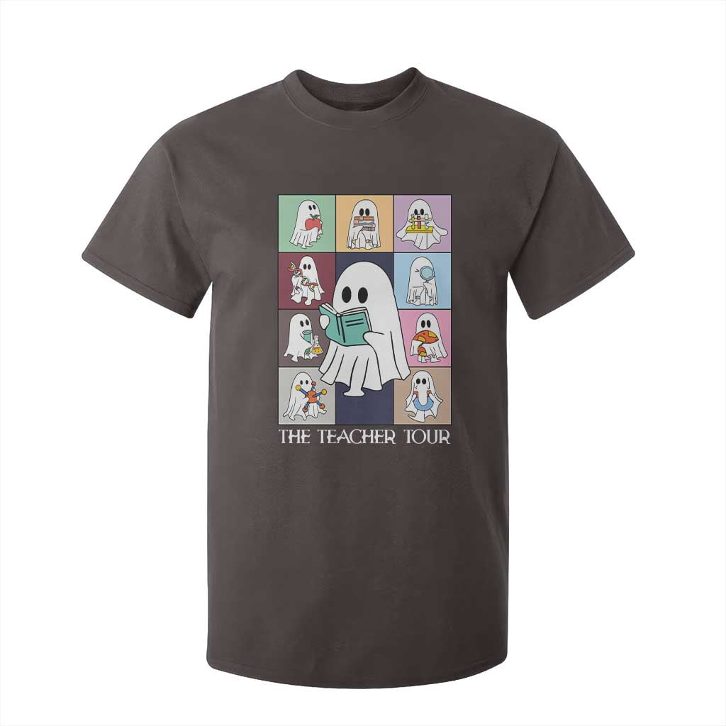 Science Teacher Halloween T Shirt For Kid Spooky Teacher Era TS09 Dark Chocolate Print Your Wear
