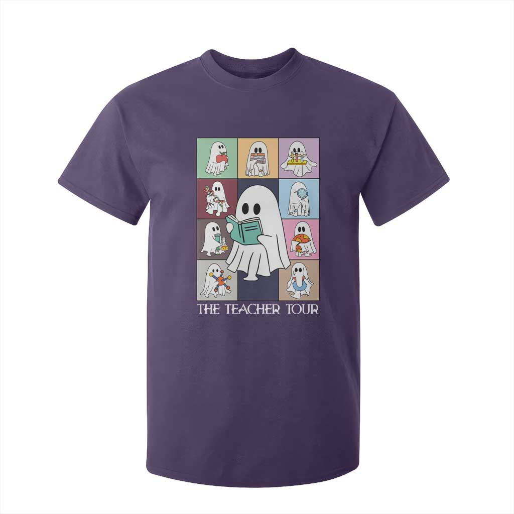 Science Teacher Halloween T Shirt For Kid Spooky Teacher Era TS09 Purple Print Your Wear