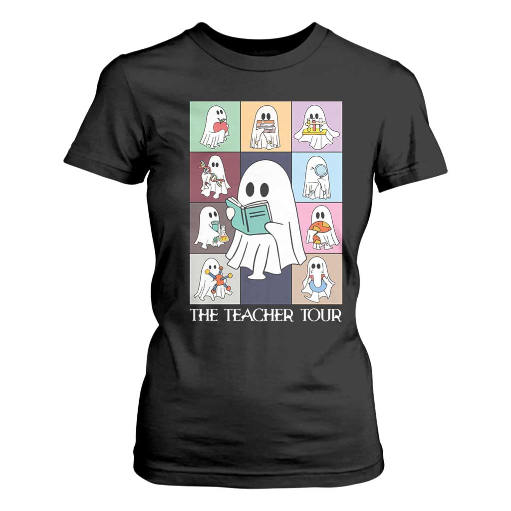 Science Teacher Halloween T Shirt For Women Spooky Teacher Era TS09 Black Print Your Wear