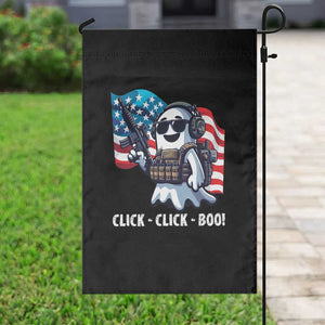 Halloween Veteran Garden Flag Click Click Boo Army TS09 Print Your Wear