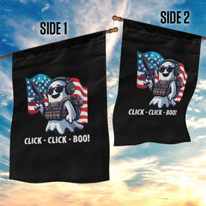 Halloween Veteran Garden Flag Click Click Boo Army TS09 Print Your Wear