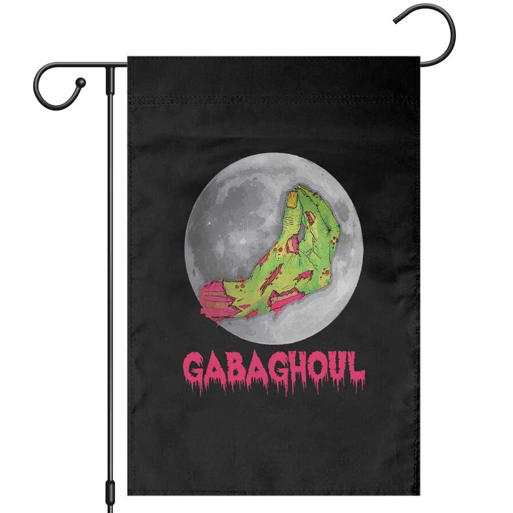 Funny Halloween Garden Flag Gabaghoul Italian Zombie Hand TS09 Black Print Your Wear