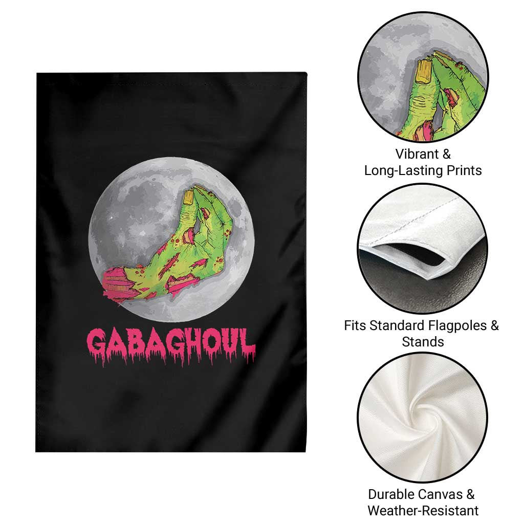 Funny Halloween Garden Flag Gabaghoul Italian Zombie Hand TS09 Print Your Wear