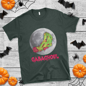 Funny Halloween T Shirt Gabaghoul Italian Zombie Hand TS09 Dark Forest Green Print Your Wear