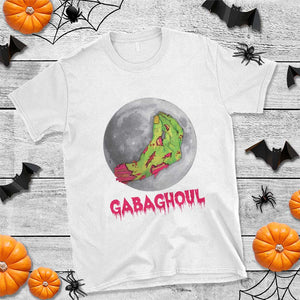 Funny Halloween T Shirt Gabaghoul Italian Zombie Hand TS09 White Print Your Wear
