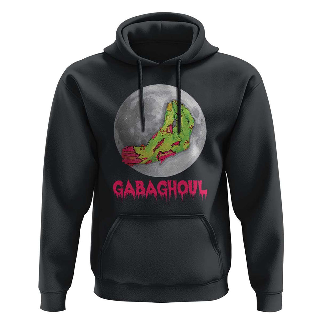 Funny Halloween Hoodie Gabaghoul Italian Zombie Hand TS09 Black Print Your Wear