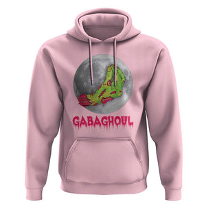 Funny Halloween Hoodie Gabaghoul Italian Zombie Hand TS09 Light Pink Print Your Wear