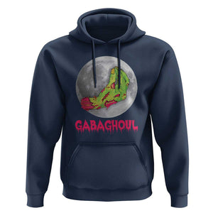 Funny Halloween Hoodie Gabaghoul Italian Zombie Hand TS09 Navy Print Your Wear