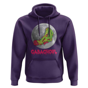 Funny Halloween Hoodie Gabaghoul Italian Zombie Hand TS09 Purple Print Your Wear