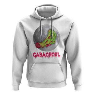 Funny Halloween Hoodie Gabaghoul Italian Zombie Hand TS09 White Print Your Wear