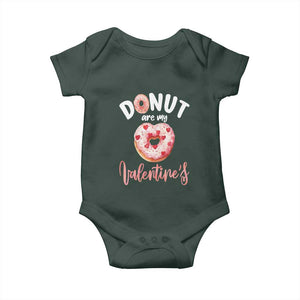 Valentine's Day Baby Onesie Donuts Are My Valentine Food Joke TS09 Print Your Wear