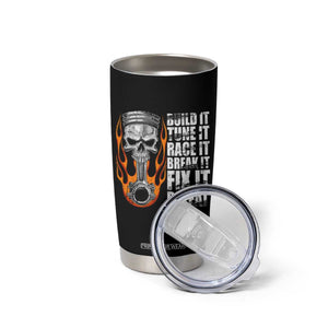 Racing Car Tumbler Cup Build It Tune It Race It Break It TS09 Print Your Wear