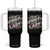 Racing Car Tumbler With Handle If You Ain't First You're Last TS09 One Size: 40 oz Black Print Your Wear
