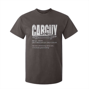 Car Lover T Shirt For Kid Car Guy Like A Regular Guy, Only Cooler TS09 Dark Chocolate Print Your Wear