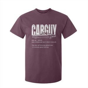 Car Lover T Shirt For Kid Car Guy Like A Regular Guy, Only Cooler TS09 Maroon Print Your Wear