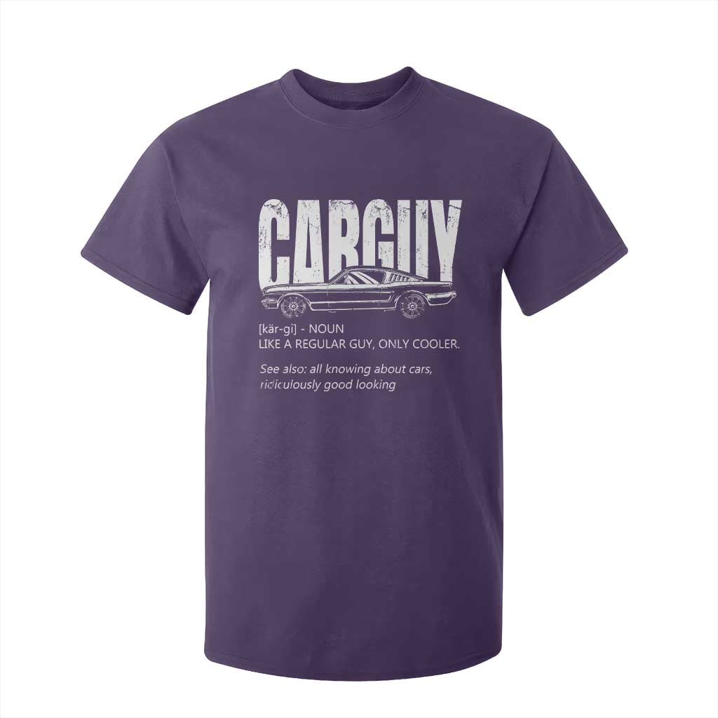 Car Lover T Shirt For Kid Car Guy Like A Regular Guy, Only Cooler TS09 Purple Print Your Wear