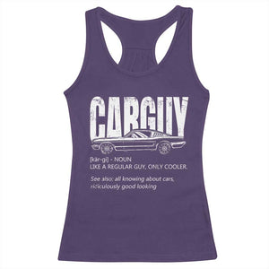 Car Lover Racerback Tank Top Car Guy Like A Regular Guy, Only Cooler TS09 Purple Print Your Wear