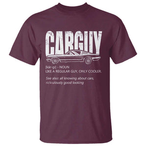 Car Lover T Shirt Car Guy Like A Regular Guy, Only Cooler TS09 Maroon Print Your Wear