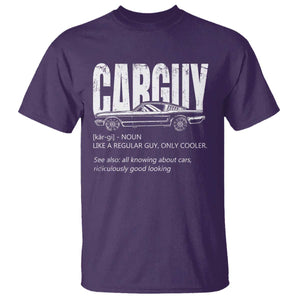 Car Lover T Shirt Car Guy Like A Regular Guy, Only Cooler TS09 Purple Print Your Wear