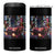 Tokyo Night Racer 4 in 1 Can Cooler Tumbler JDM Street Racing Neon Aesthetic TS09 One Size: 16 oz Black Print Your Wear