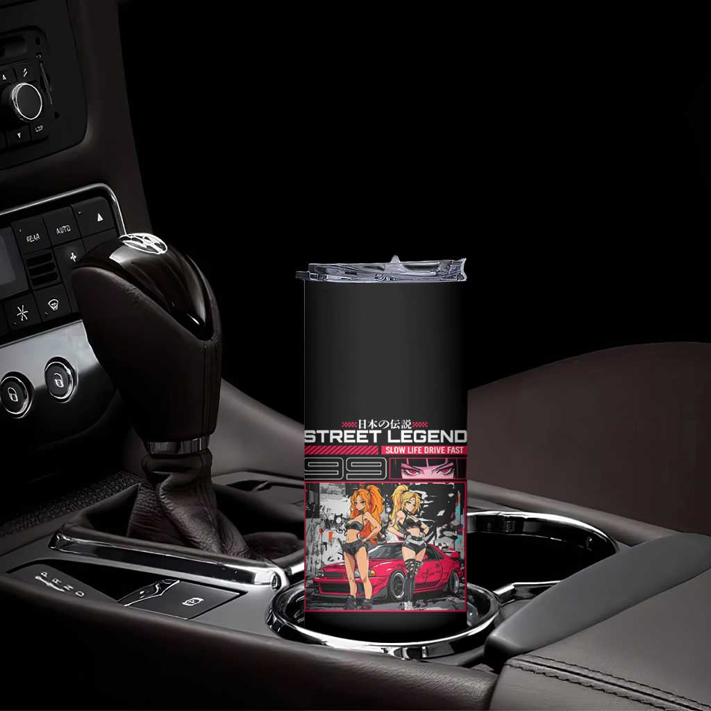 Street Legend JDM Anime Skinny Tumbler TS09 Print Your Wear