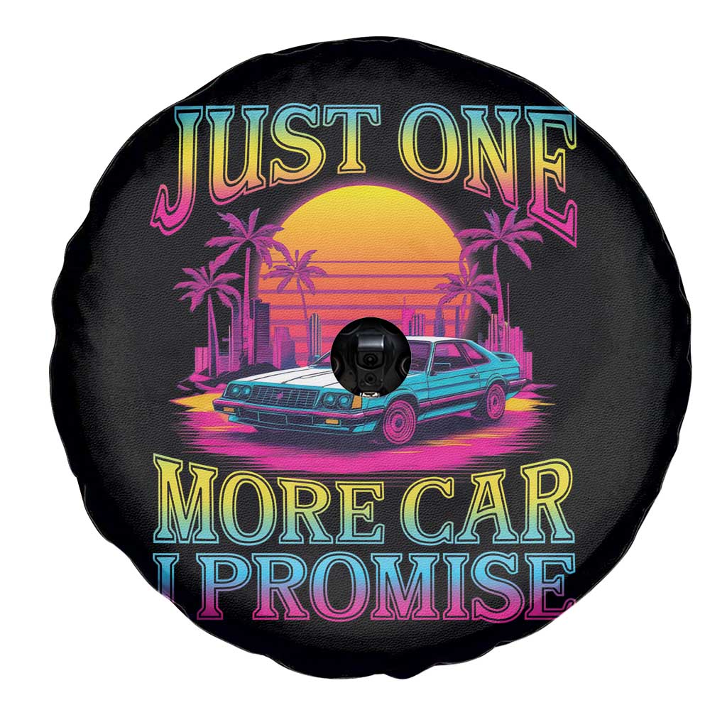 Funny Car Lover Spare Tire Cover Just One More Car I Promise TS09 Print Your Wear