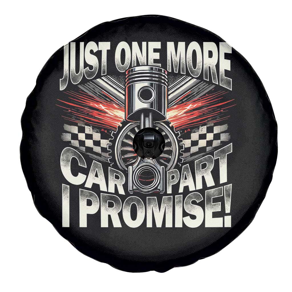Funny Car Lover Spare Tire Cover Just One More Car Part I Promise TS09 Print Your Wear