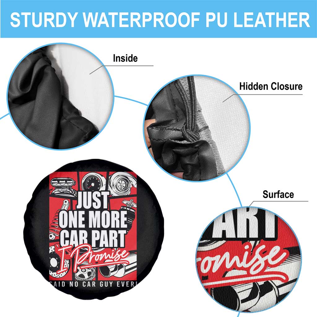 Car Lover Spare Tire Cover Just One More Car Part I Promise TS09 Print Your Wear