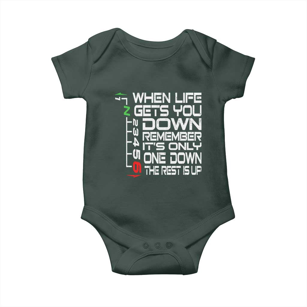 Motorcycle Lover Baby Onesie When Life Gets You Down TS09 Print Your Wear