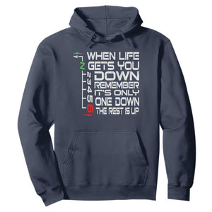 Motorcycle Lover Hoodie When Life Gets You Down TS09 Navy Print Your Wear