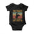 4 Wheeler Baby Onesie The Trails Are Calling And I Must Go Quad Bike TS09 Black Print Your Wear