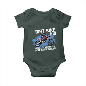 Dirt Bike Kid Baby Onesie Same As A Normal Kid Just Much Cooler TS09 Print Your Wear