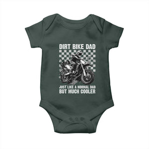 Dirt Bike Dad Baby Onesie Just Like A Normal Dad But Much Cooler TS09 Print Your Wear
