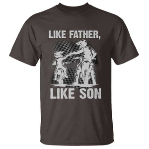 Like Father Like Son Dirt Bike T Shirt TS09 Dark Chocolate Print Your Wear