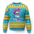 Tropical Xmas Ugly Christmas Sweater Retro Santa Feelin' Ho Ho Hot TS09 Hawaii Print Your Wear