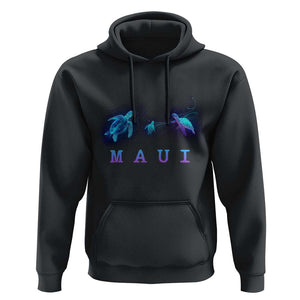 Maui Hawaii Sea Turtles Hawaiian Ocean Hoodie TS09 Black Print Your Wear