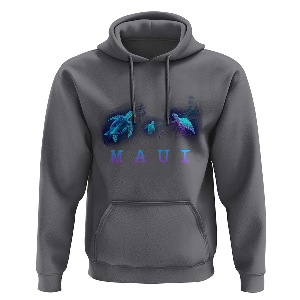 Maui Hawaii Sea Turtles Hawaiian Ocean Hoodie TS09 Charcoal Print Your Wear