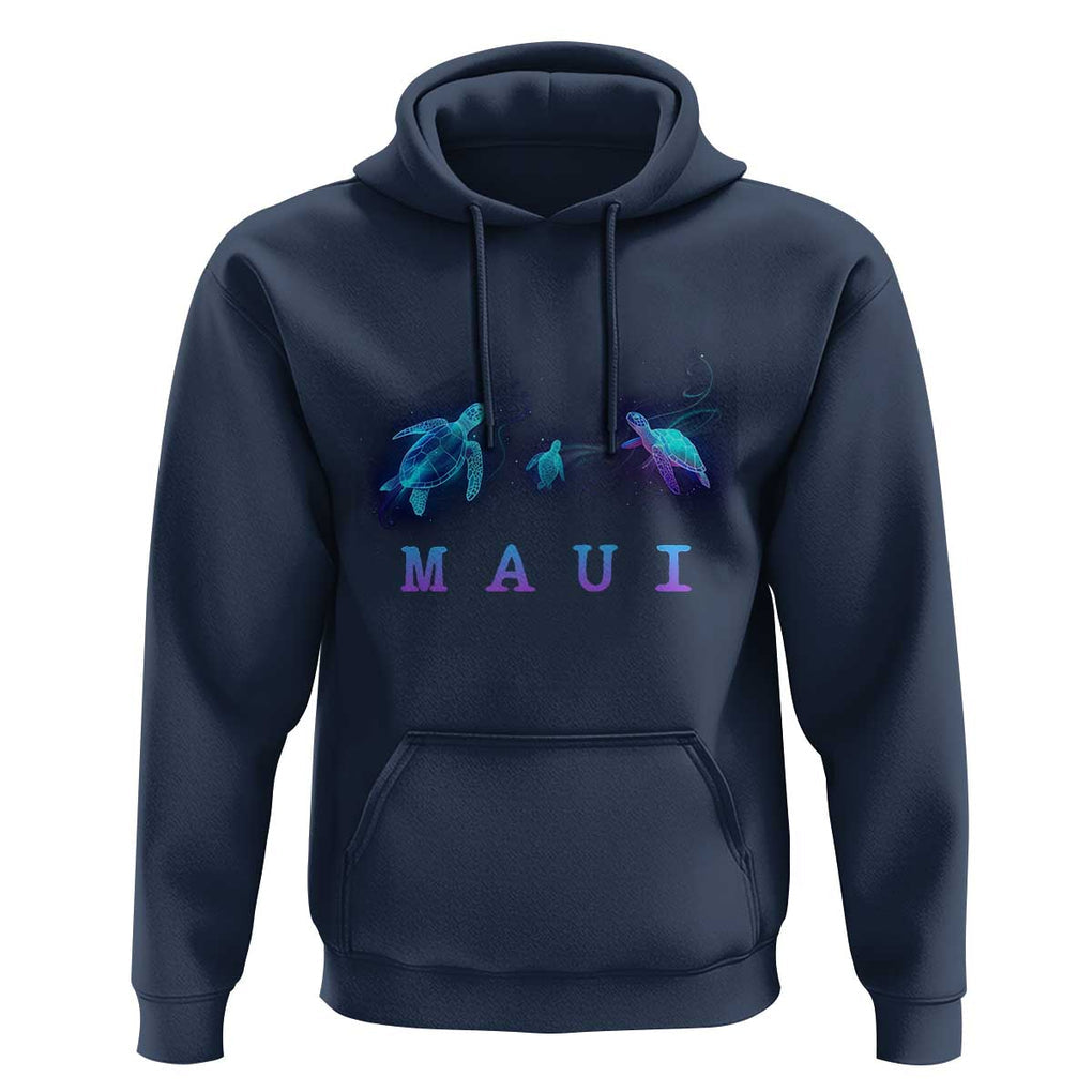 Maui Hawaii Sea Turtles Hawaiian Ocean Hoodie TS09 Navy Print Your Wear