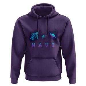 Maui Hawaii Sea Turtles Hawaiian Ocean Hoodie TS09 Purple Print Your Wear