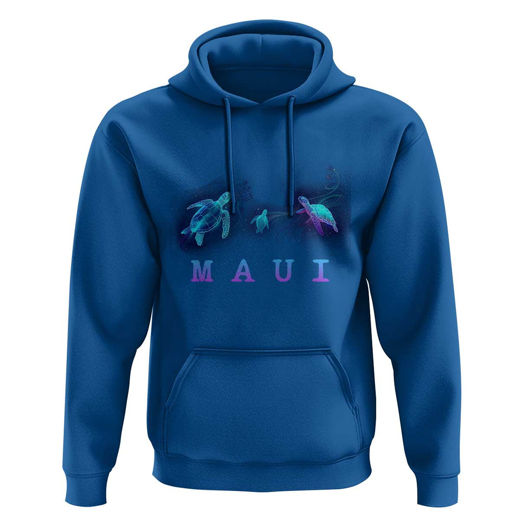 Maui Hawaii Sea Turtles Hawaiian Ocean Hoodie TS09 Royal Blue Print Your Wear