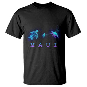 Maui Hawaii Sea Turtles Hawaiian Ocean T Shirt TS09 Black Print Your Wear