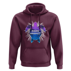 Kona Hawaii Sea Turtles Hawaiian Surfer Scuba Diving Hoodie TS09 Maroon Print Your Wear