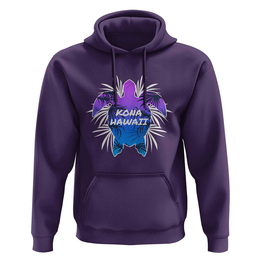 Kona Hawaii Sea Turtles Hawaiian Surfer Scuba Diving Hoodie TS09 Purple Print Your Wear
