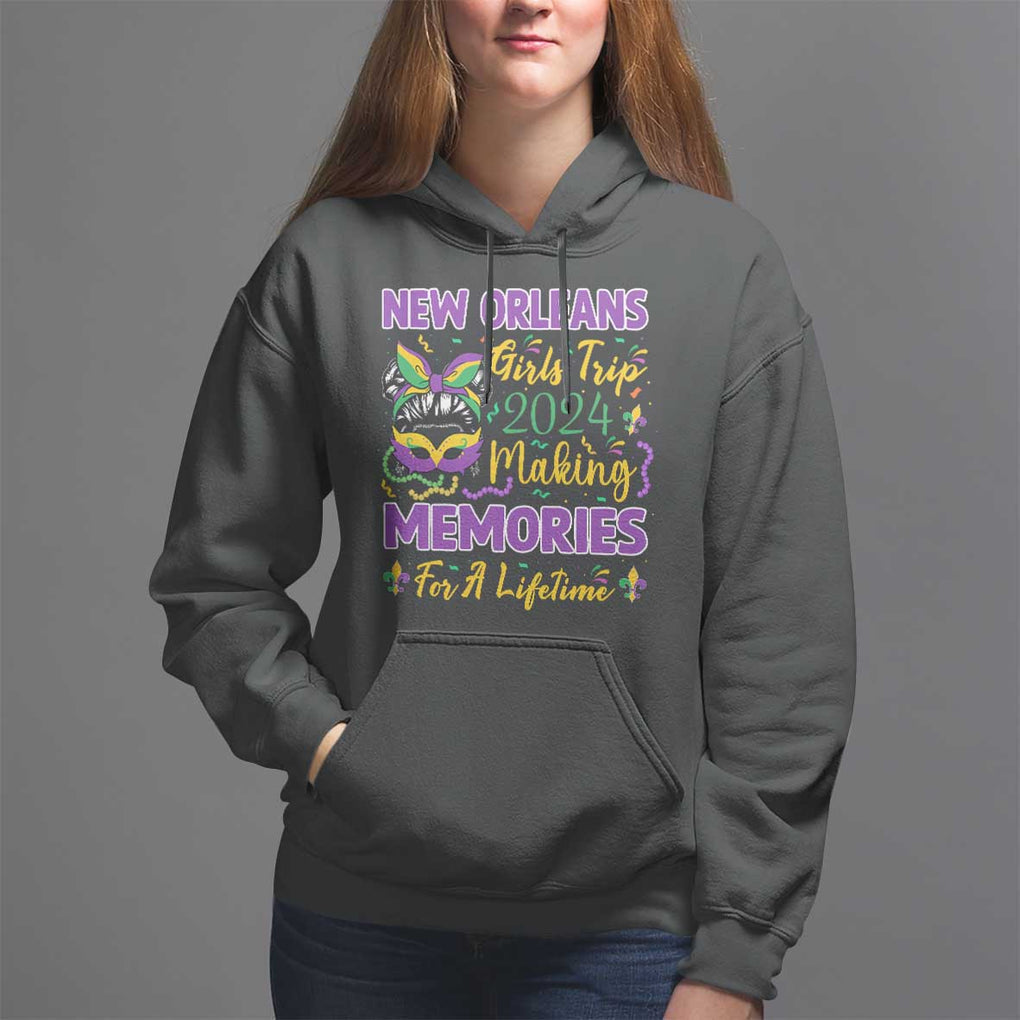 New Orleans Girl's Trip 2024 Matching Hoodie Making Memories For A Lifetime TS09 Black Print Your Wear